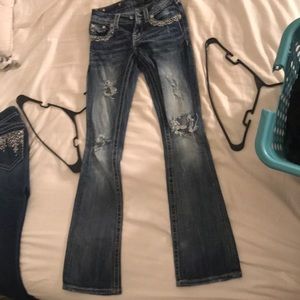 Miss me boot cut jeans size 24